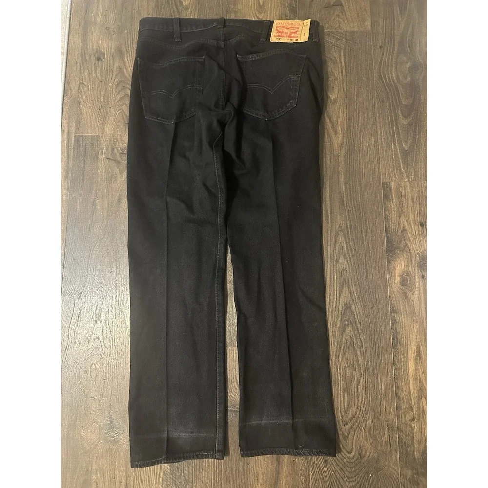 Levi's 501 Original Men's Jeans Regular Fit Straight Leg Button Fly Size 38x32